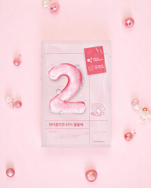No.2 Water Collagen 65% Voluming Sheet Mask